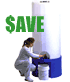 SAVE BIG when you fill it yourself!