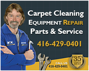 Carpet Cleaning Machines Parts and Repair Services