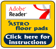 Centaur Astro Floor Pads Instructions