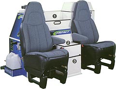 The Cleanco provides the technician with more space up front.
