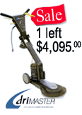 Sale on Hydramaster DriMaster Carpet Cleaning Machine