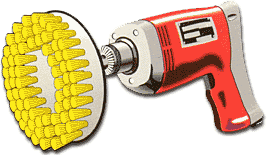 Rota-Tuft Power Scrub...Fits all drills
