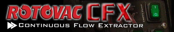 Rotovac CFX Continuous Flow Extractor