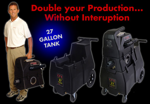 Rotovac CFX 27 Gallon Docking Station