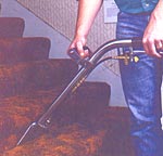 Clean stairs easily and efficiently without backstrain!