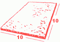 Measure off area to be treated