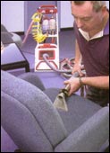 Clean upholstery