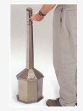 Attractive and functional cigarette disposal