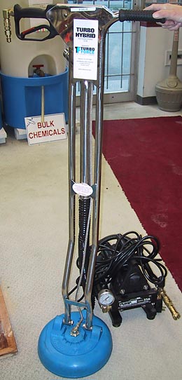 Pumptech 1000 psi Booster Pump and Turbo Hybrid Hard Surface Tool
