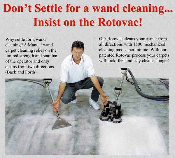 Used Rotovac Powerwand for Sale