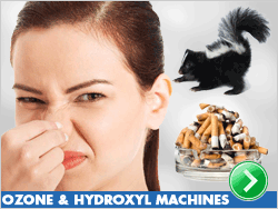 Ozone and Hydroxyl Machines - Odour Removal
