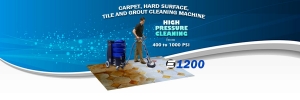 High Pressure Tile and Grout Cleaning Machine