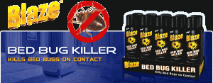 Blaze Bed Bug Killer - Kills Bed Bugs On Contact