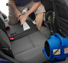 Air Mover Drying Upholstery