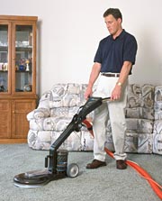 Residential Carpet Cleaning Job