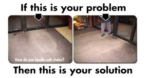 Winter Salt Stain Remover for Carpets