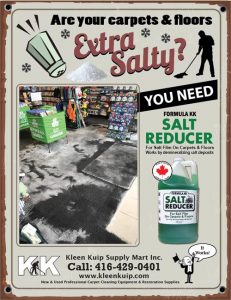 Winter Salt Stains Removal for Carpets and Flooring