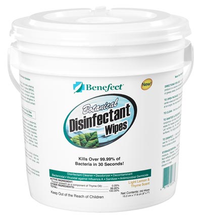 Benefect Disinfectant Wipes Commercial Hand Sanitizer