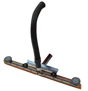 Front Mounted Squeegee Wet Dry Attachment