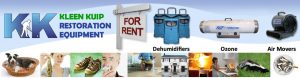 water flood damage equipment rentals basement floods dehumidifiers ozone hydroxyl generators toronto gta