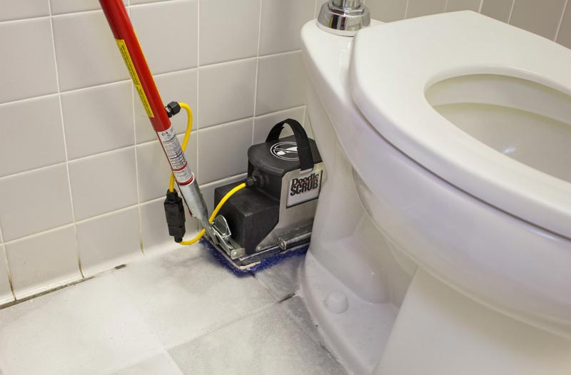 commercial bathroom floor cleaning stalls urinal machine toronto