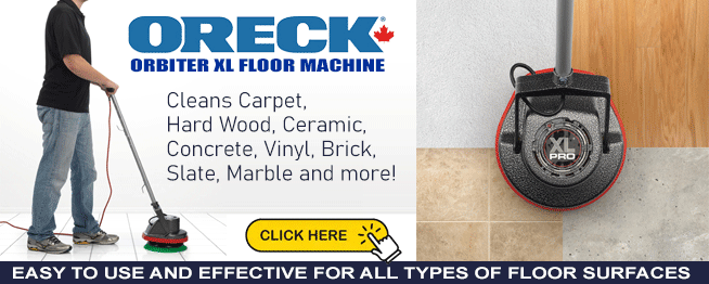 Oreck Orbiter Xl Professional Floor Cleaning Machine Carpet