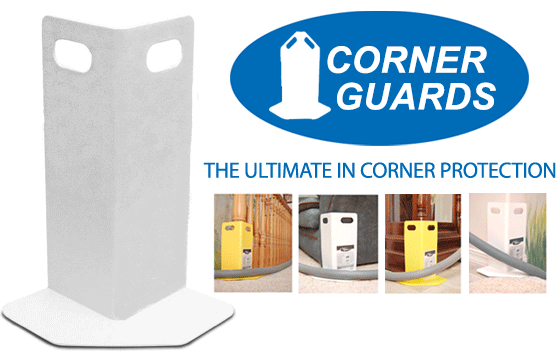 Hydro-Force Corner Guards for Carpet Cleaners - Wall Protectors