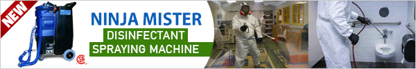 Disinfectant Spraying Machine - Ninja Mister