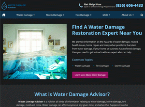 find a water damage restoration expert near you water damage advisor