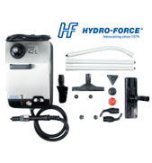 hydro-force steamer vapor commercial chemical free cleaning machine