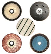 floor machine blocks pad drivers scrub brushes carpet bonnets grout cleaning