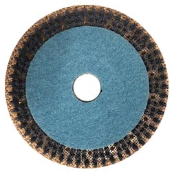 tynex brush with blue pad for grout cleaning floor machine