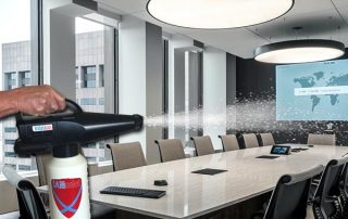 disinfecting boardroom coronavirus