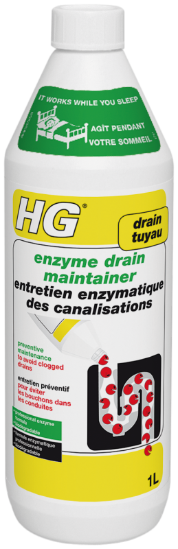 hg enzyme drain maintainer