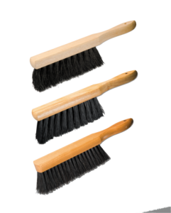 counter brushes - wood block