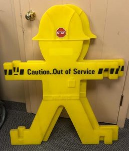 the boys caution out of service