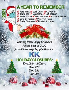 happy holidays hours of operation