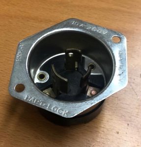 flanged inlet plug stainless steel