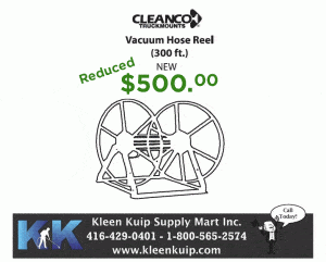 truckmount hose reel for sale cleanco