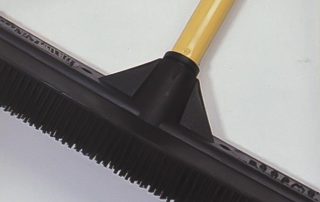 rubber sweeper with handle