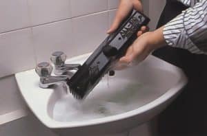 washable electrostatic brush