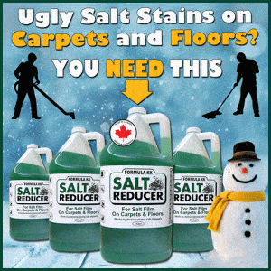 how to remove winter salt stains