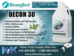 benefect botanical decon 30