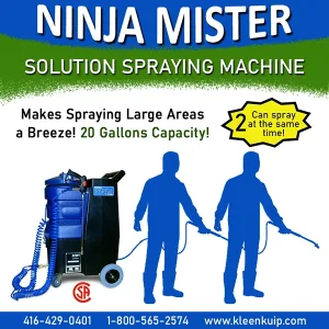 solution spraying machine ninja mister