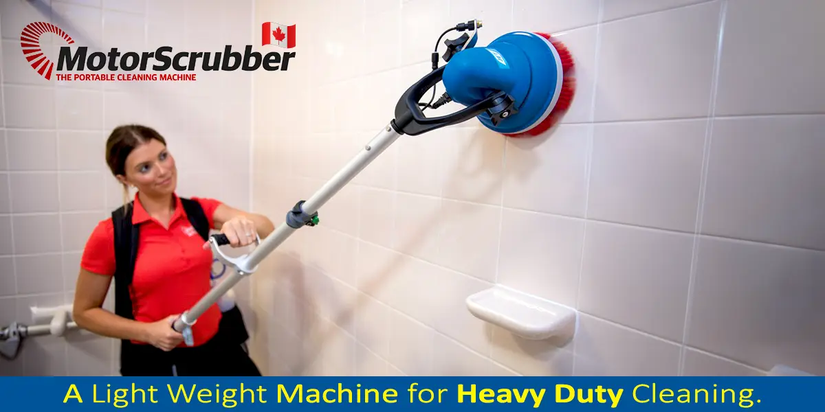 commercial floor scrubber machine