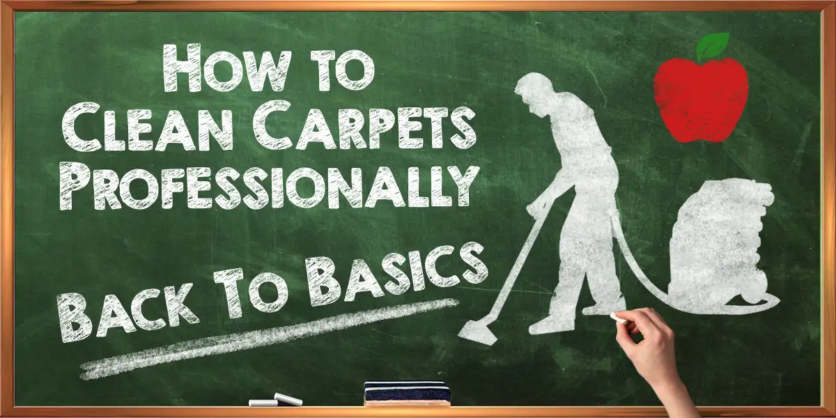 how to clean carpets professionally