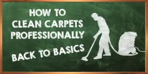 how to clean carpets professionally