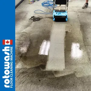 warehouse floor cleaning machine