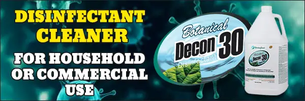 disinfectant cleaners