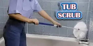 tub scrub bathroom tile scrub tool